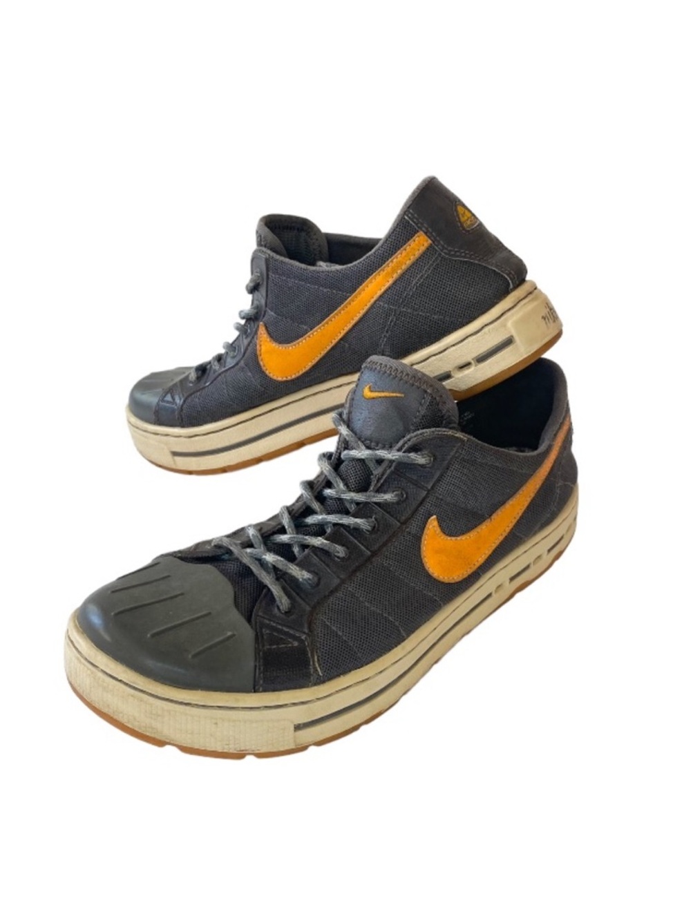 Vintage Nike Soaker Nike ACG Soaker Water Shoe Grey / Orange Vintage Mens 8